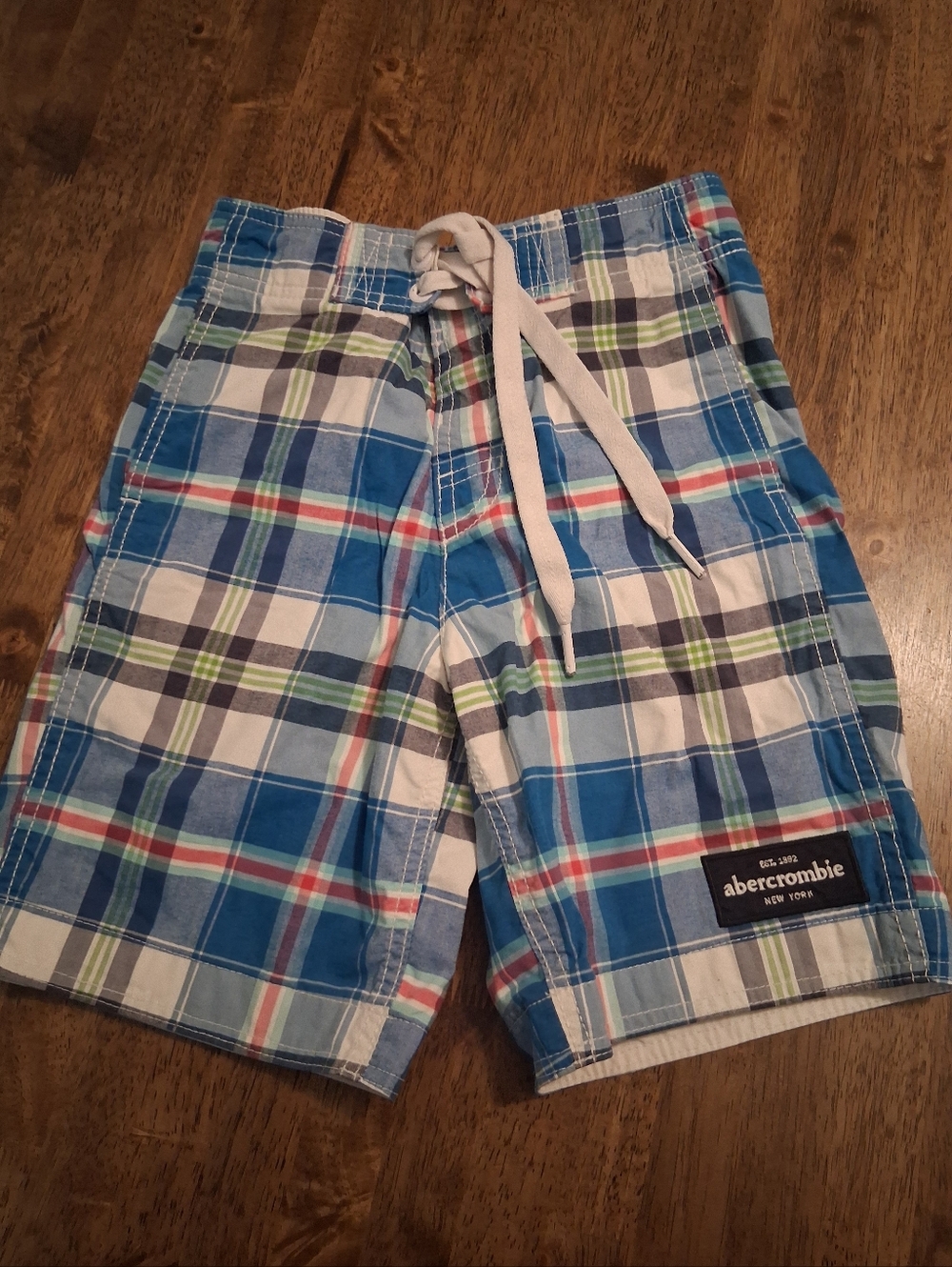 Abercrombie Kids Paid Swim Trunks Boys Swimsuit S